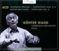 Brahms: Symphonies Nos. 2 & 4; Bruckner: Symphony No. 8