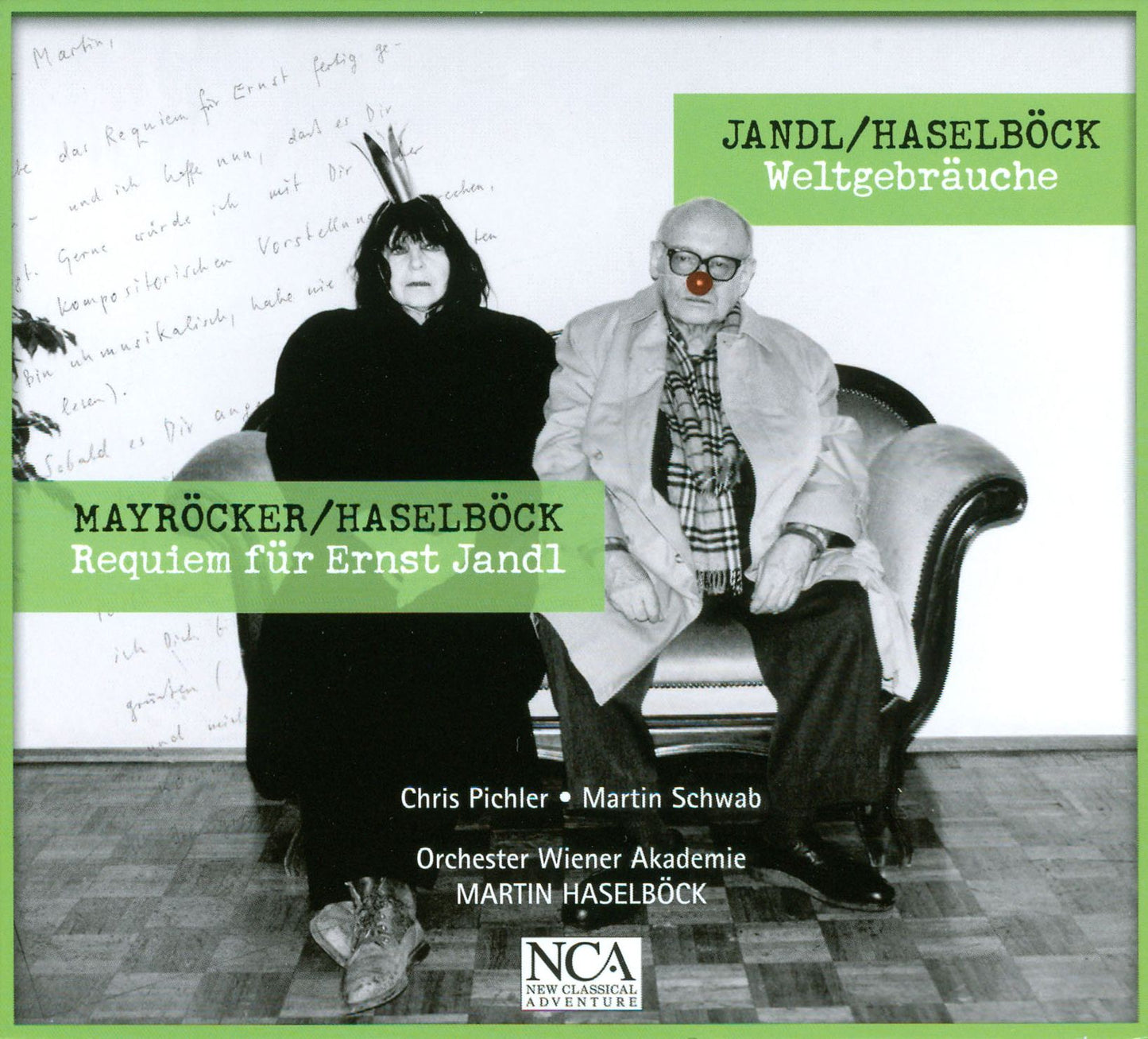 Mayr?cker/Haselb?ck: Requiem f?r Ernst Jandl; Jandl/Haselb?ck: Weltgebr?uche