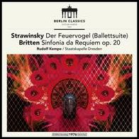 Strawinsky: Der Feuervogel (Ballettsuite); Britten: Sinfonia Da Requiem Op. 20