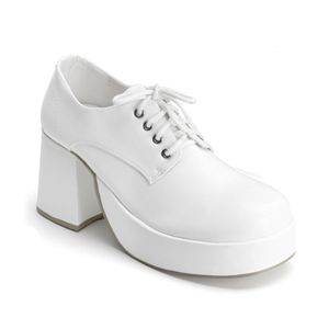 Funtasma Jazz-02 Men White Pump Disco Shoes Size L