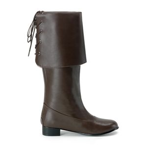 Funtasma Pirate-100 Men Brown Pump Pirate Boot Size L