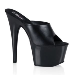 Pleaser Adore-701 6.5 Inch Stiletto Heel Platform Slide Size 8