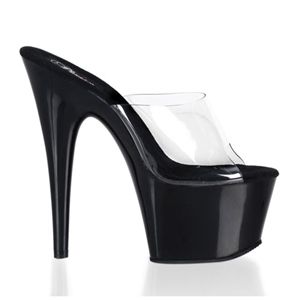 Pleaser Adore-701 6.5 Inch Stiletto Heel Platform Slide Size 6