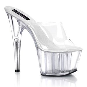 Pleaser Adore-701 6.5 Inch Stiletto Heel Platform Slide Size 11