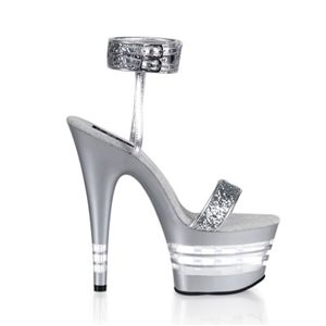 Pleaser Adore-778Ln 6.5 Inch Lined Bottom Platform Sandal With Wide Ankle Ban Size 12