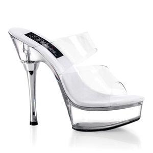 Pleaser Allure-602 5.5 Inch Stiletto Heel Platform Sandal Size 12