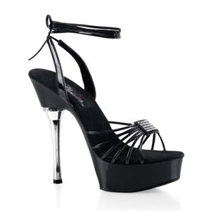 Pleaser Allure-668 5.5 Inch Stiletto Heel Platform Sandal Size 12