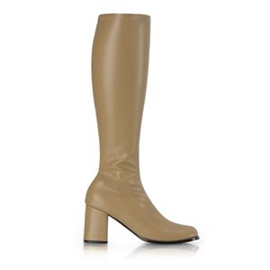 Funtasma Gogo-300 3 Inch Block Heel Gogo Boot Side Zip Size 6