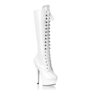 Pleaser Kiss-2020 5000 6 Inch Platfrom Knee-Hi Boots Size 8