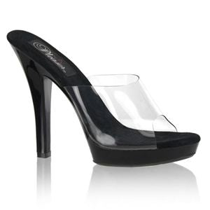 Pleaser Lip-101 5 Inch Unit Bottom Sandal Size 5