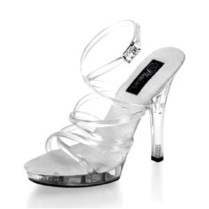 Pleaser Lip-106 5 Inch Unit Bottom Sandal Size 5