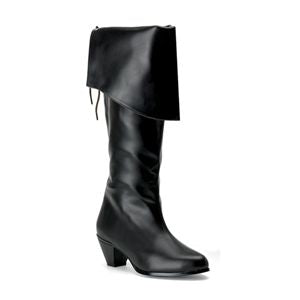 Pleaser Maiden-2025 2.5 Inch Stack Heel Ladies Pirate Bt Size 9