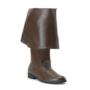 Pleaser Maverick-2045 Men S 1.5 Inchbrown Pirate Bt With 11 Inch Bell Cuff Size 14