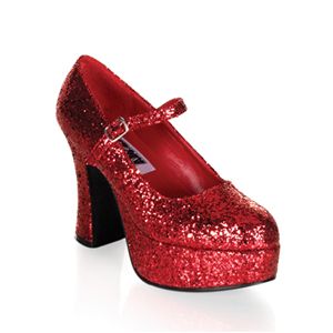 Funtasma Maryjane-50G Chunky Heel Mary Jane Platform Pump Size 9