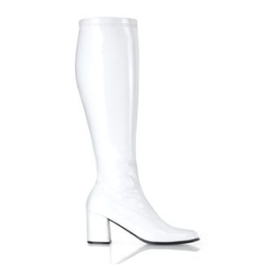 Funtasma Gogo-300Wc 3 Inch Block Heel Wide St Boot Size 16