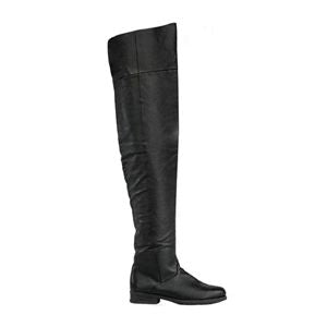 Pleaser Maverick-8824 Men S Thigh Hi Pig Lea Boot Size 9