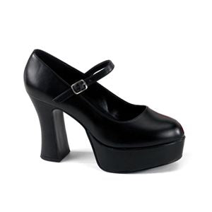 Funtasma Maryjane-50 Black Pump Mary Jane Platform Shoe 4 Inch Size 6