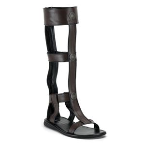Funtasma Roman-16 Brown Black Pump Men S Roman Sandal Size S