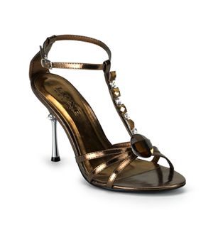 Pleaser Jewel-31 4 Inch Closed Back Strappy T-Strap Sandal ones Size 9