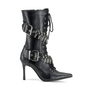 Funtasma Militant-128 Black Pump Bullet Military Boot 3.75 Inch Size 9