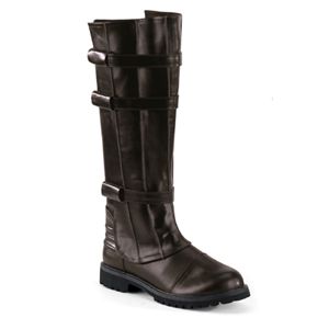 Funtasma Walker-130 Brown Pump Men S Knee Boot Size L