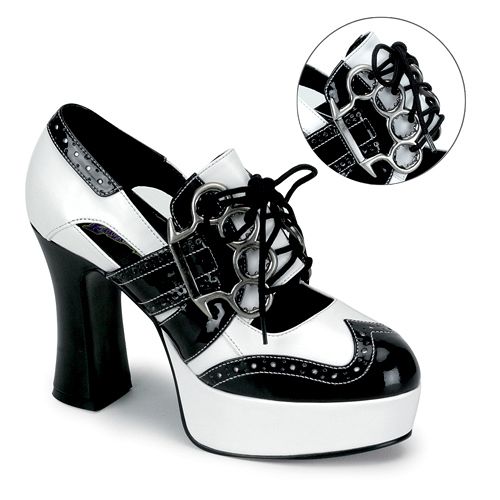 Funtasma Gangster-15 3.75 Inch Heel Size 8