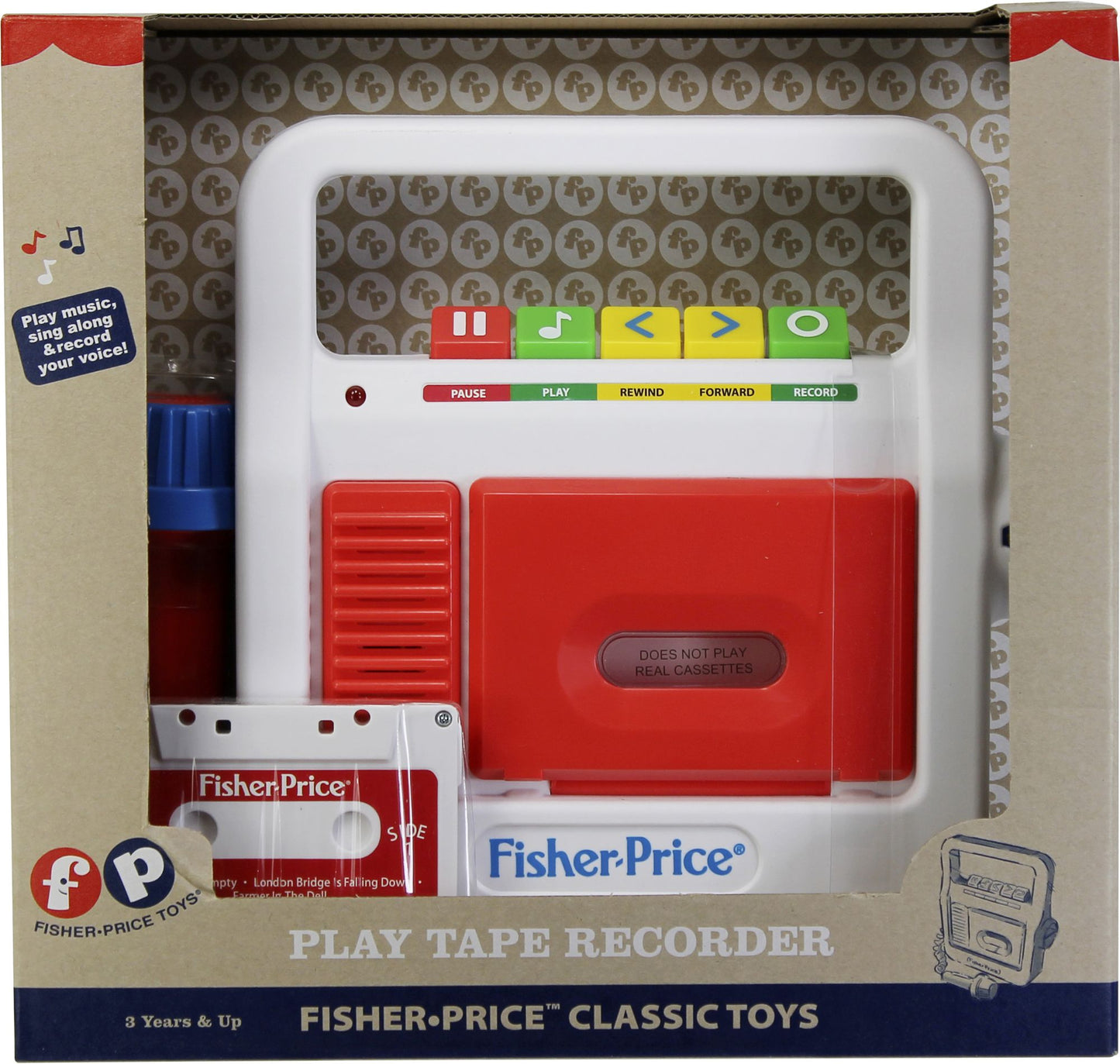 Fisher-Price Play Tape Recorder