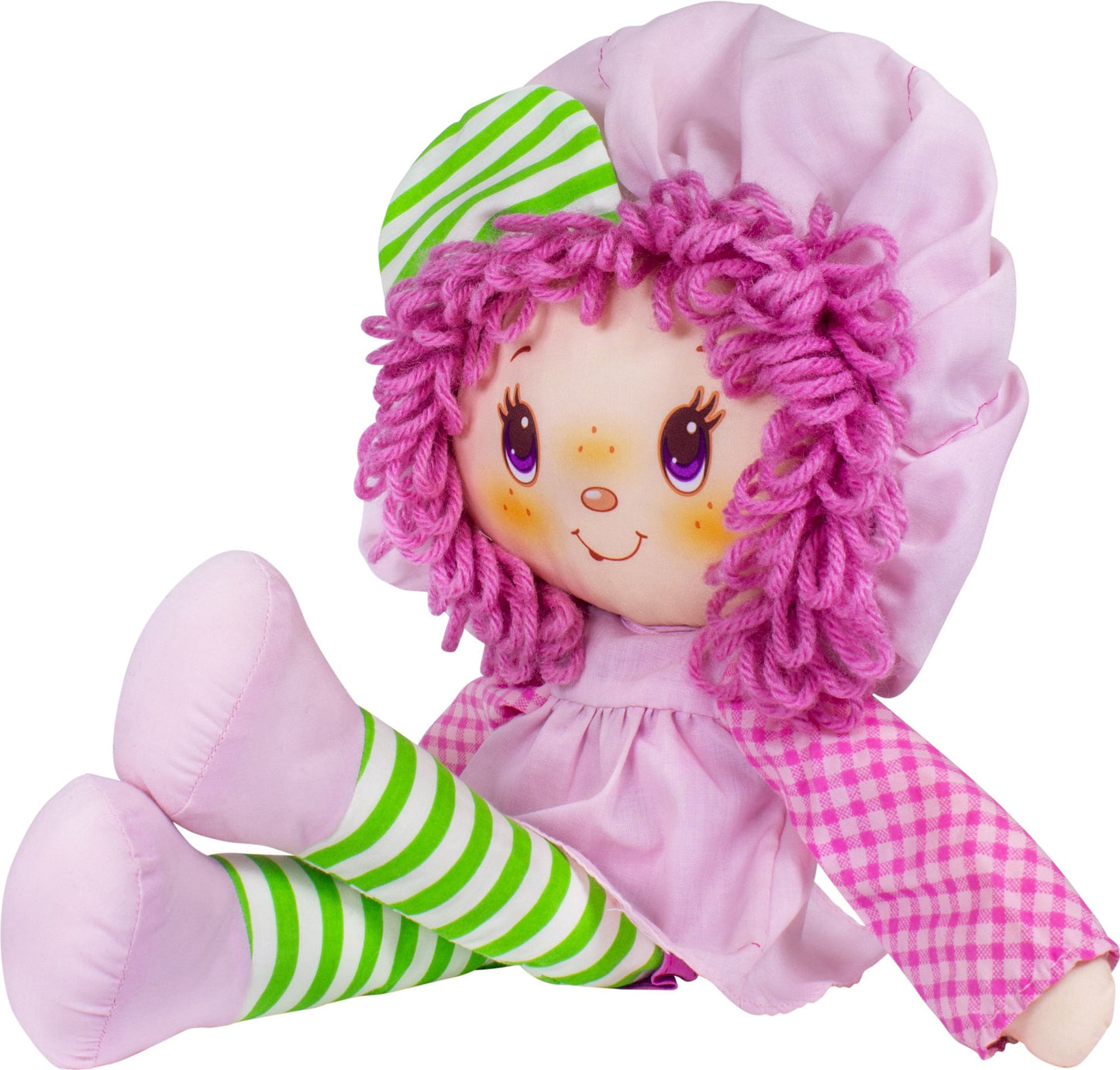 Classic Raspberry Retro Soft Doll - Classic Raspberry