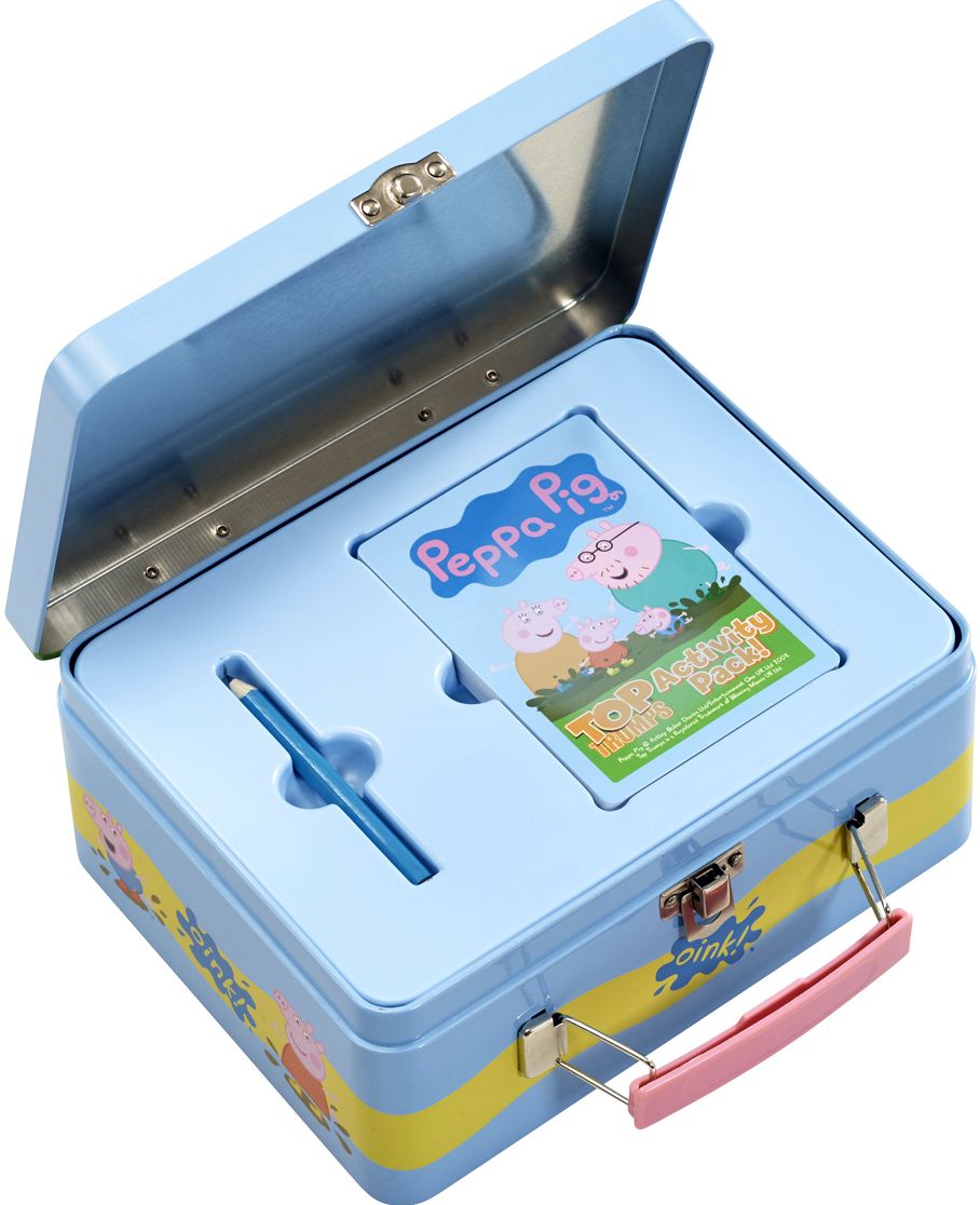 Peppa Lunchbox 5 Games Activity Tin