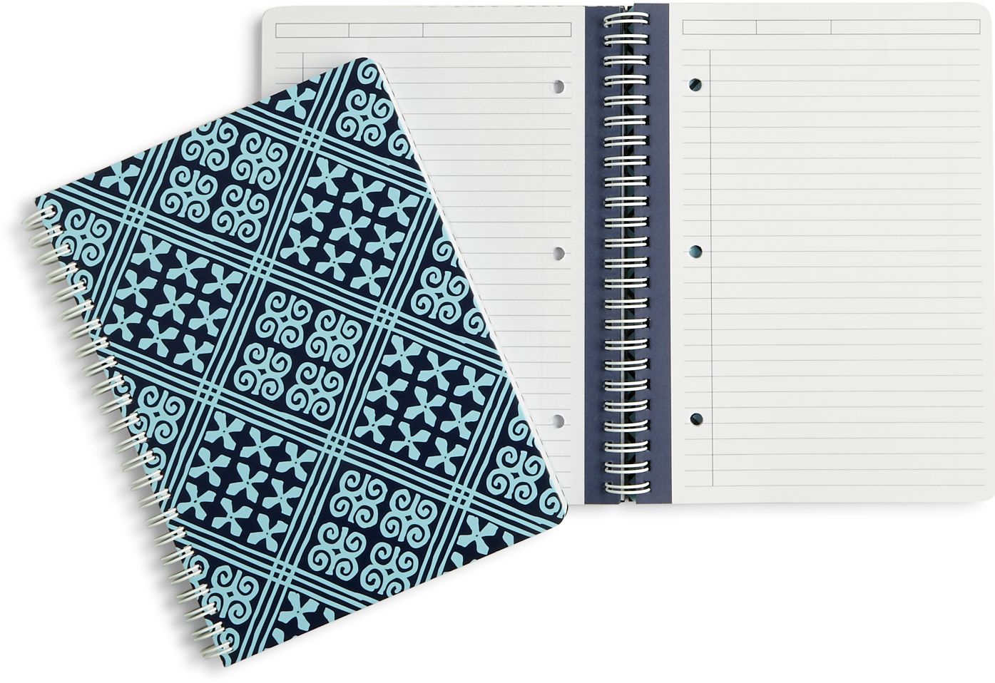 Vera Bradley Cuban Tiles Mini Notebook with Pocket