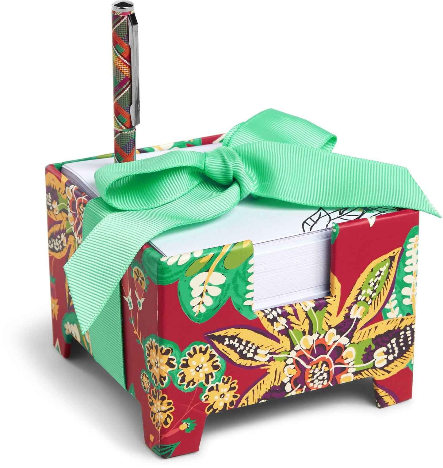 Vera Bradley Rumba Note Cube & Mini Pen
