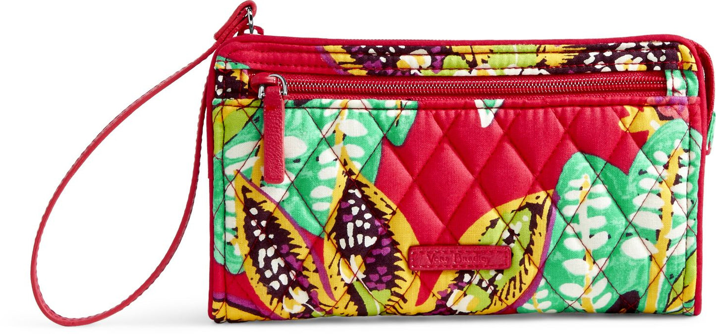Vera Bradley Rumba Front Zip Wristlet RFID