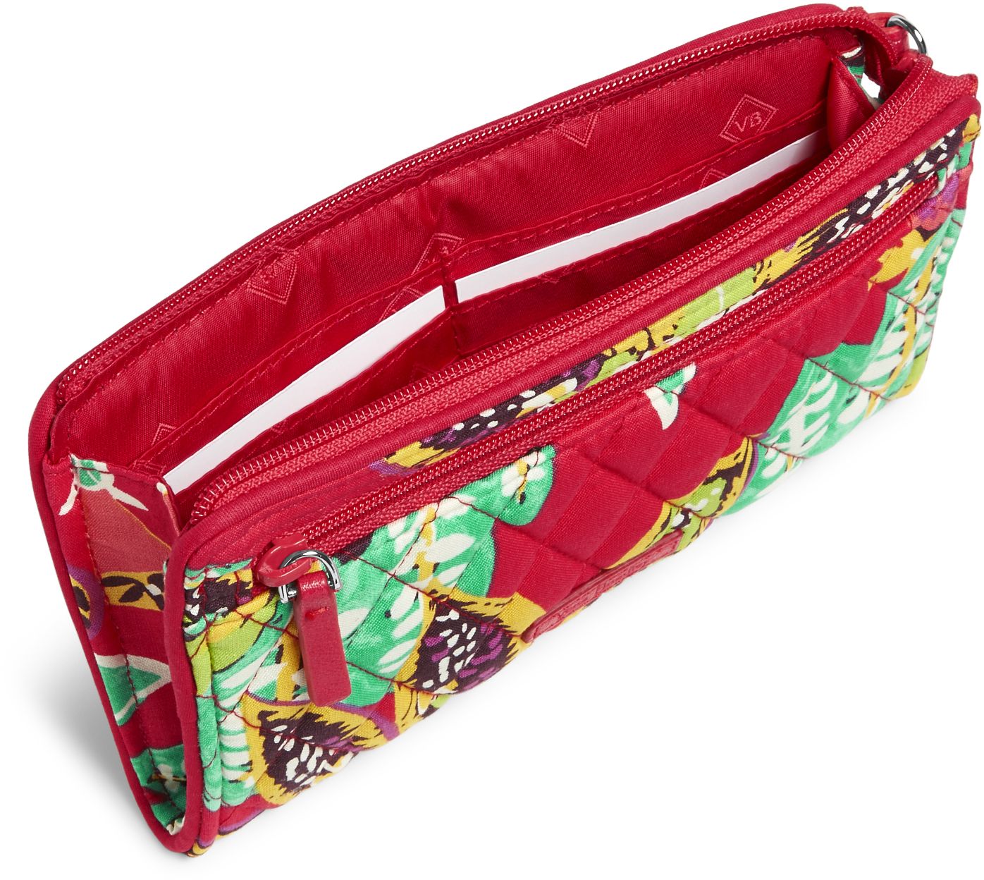 Vera Bradley Rumba Front Zip Wristlet RFID