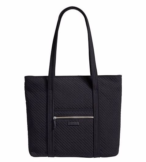 Vera Bradley Iconic Vera Tote Classic Black