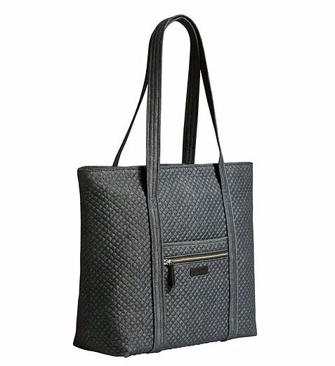 Vera Bradley Iconic Vera Tote Denim Navy