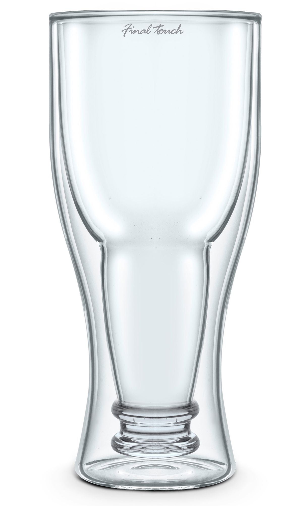 Final Touch BottomsUp Beer Glass