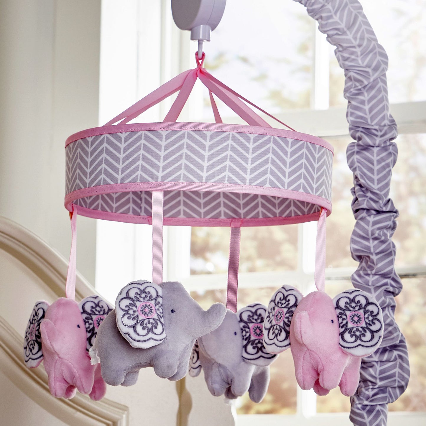 Elephant Motorized Crib Mobile