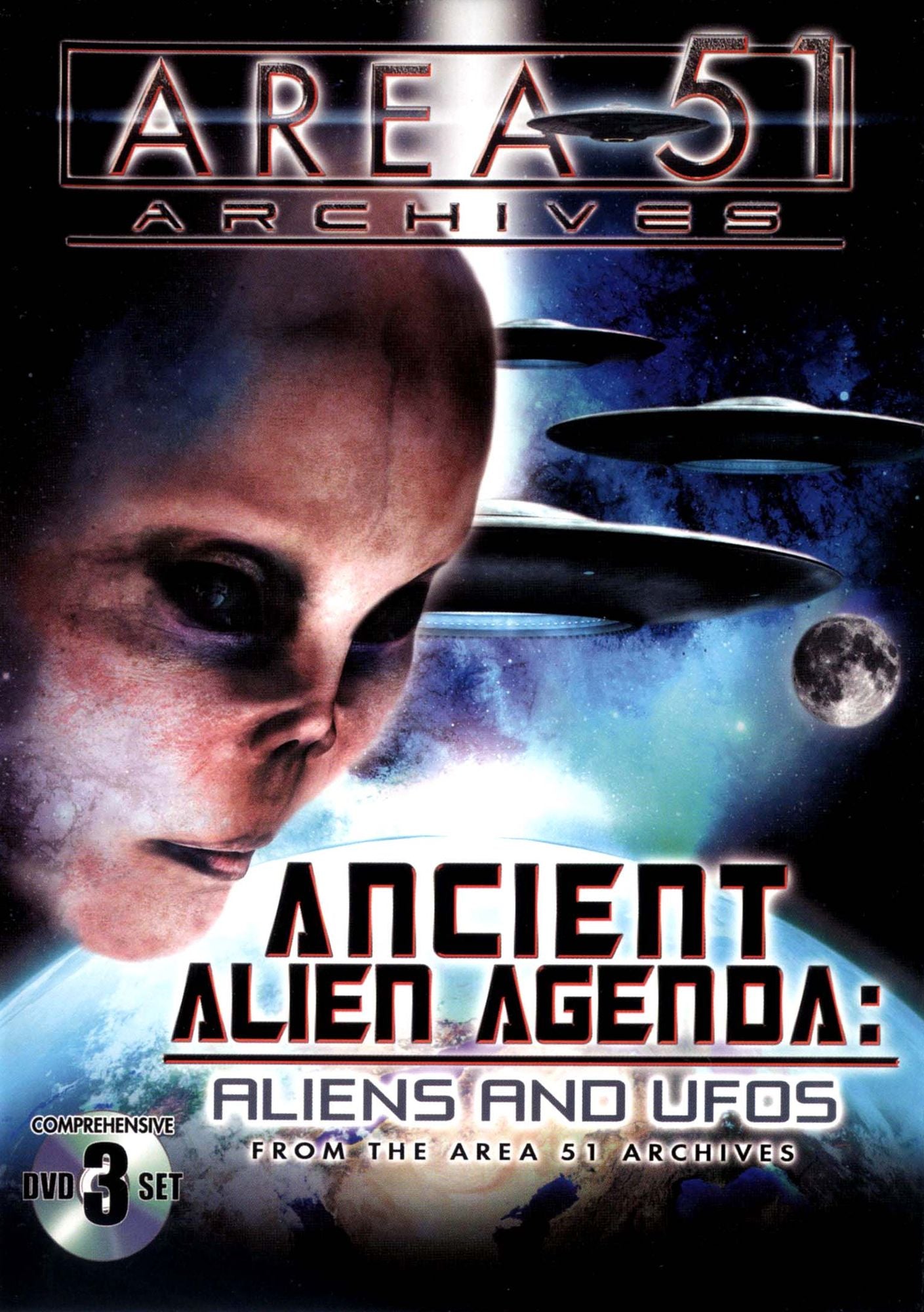 Area 51 Archives: Ancient Alien Agenda - Aliens and UFOs [3 Discs]