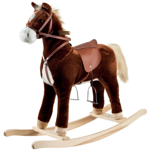 Plush Rocking Horse with Sound
