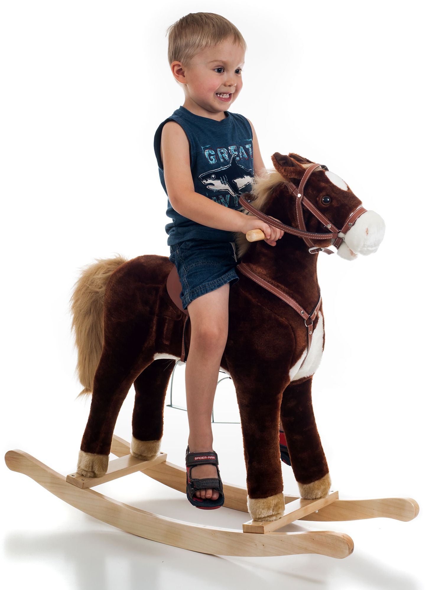 Plush Rocking Horse with Sound