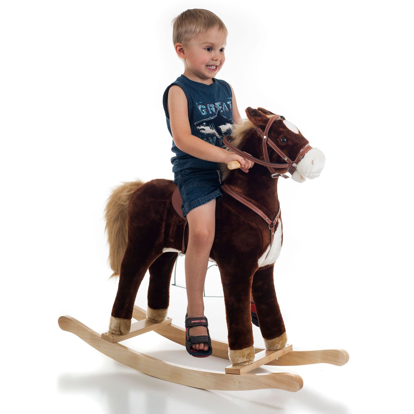 Plush Rocking Horse with Sound