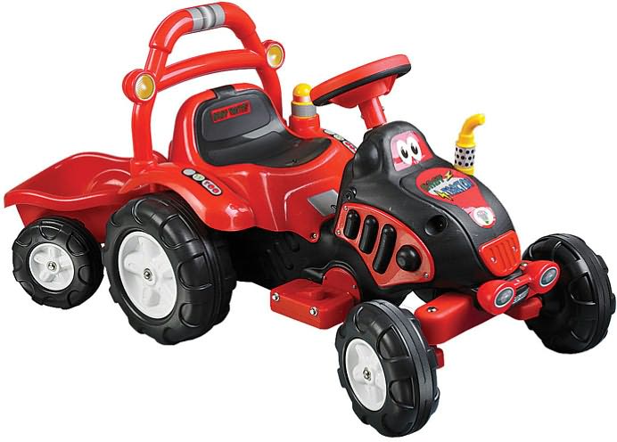 Lil Rider The King Tractor & Trailer - Battery Powered