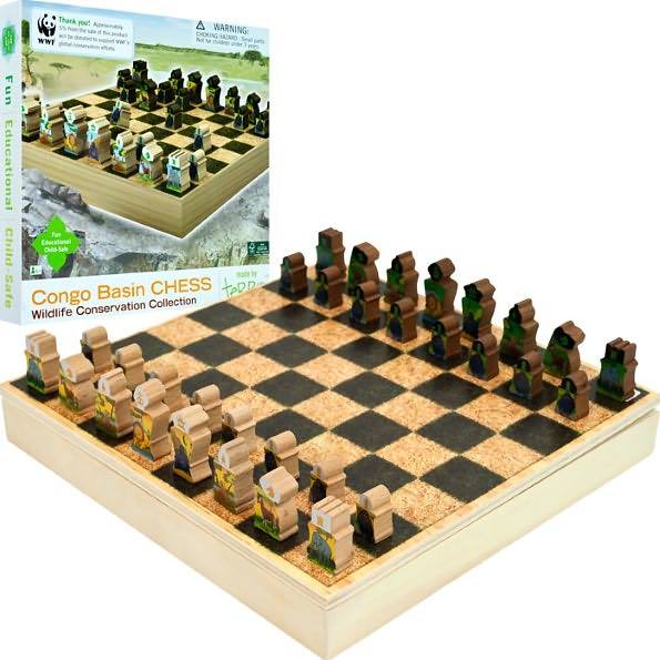 Wwf Congo Basin Chess - A Green Wildlife Product