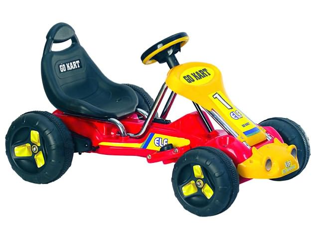 Lil' Rider Red Racer Battery Powered Go-Kart