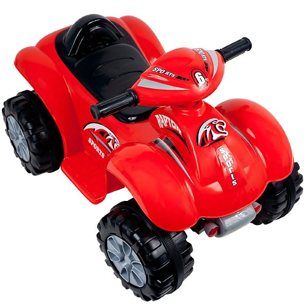 Rockin' Rollers Rally Racer Battery Powered 4x4 ATV - Red