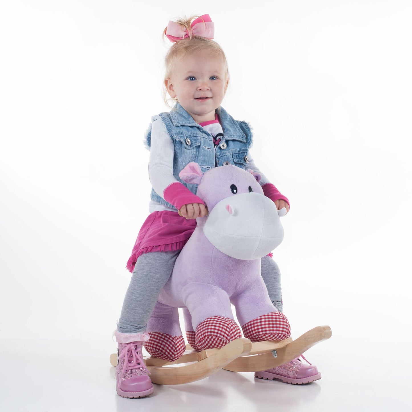 Happy Trails Henrietta the Rocking Hippo