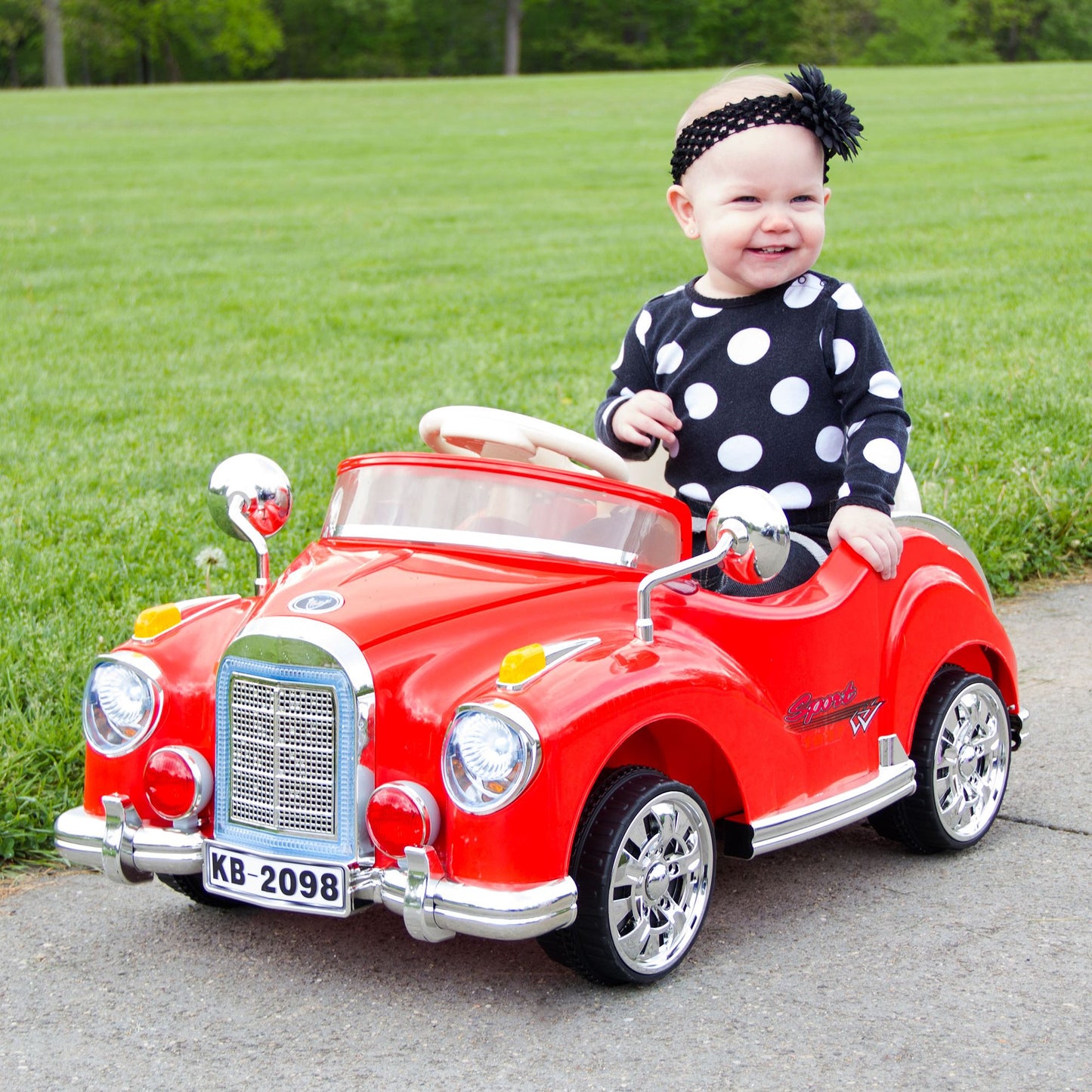 Lil' Rider Cruisin' Coupe Battery Operated Classic Car