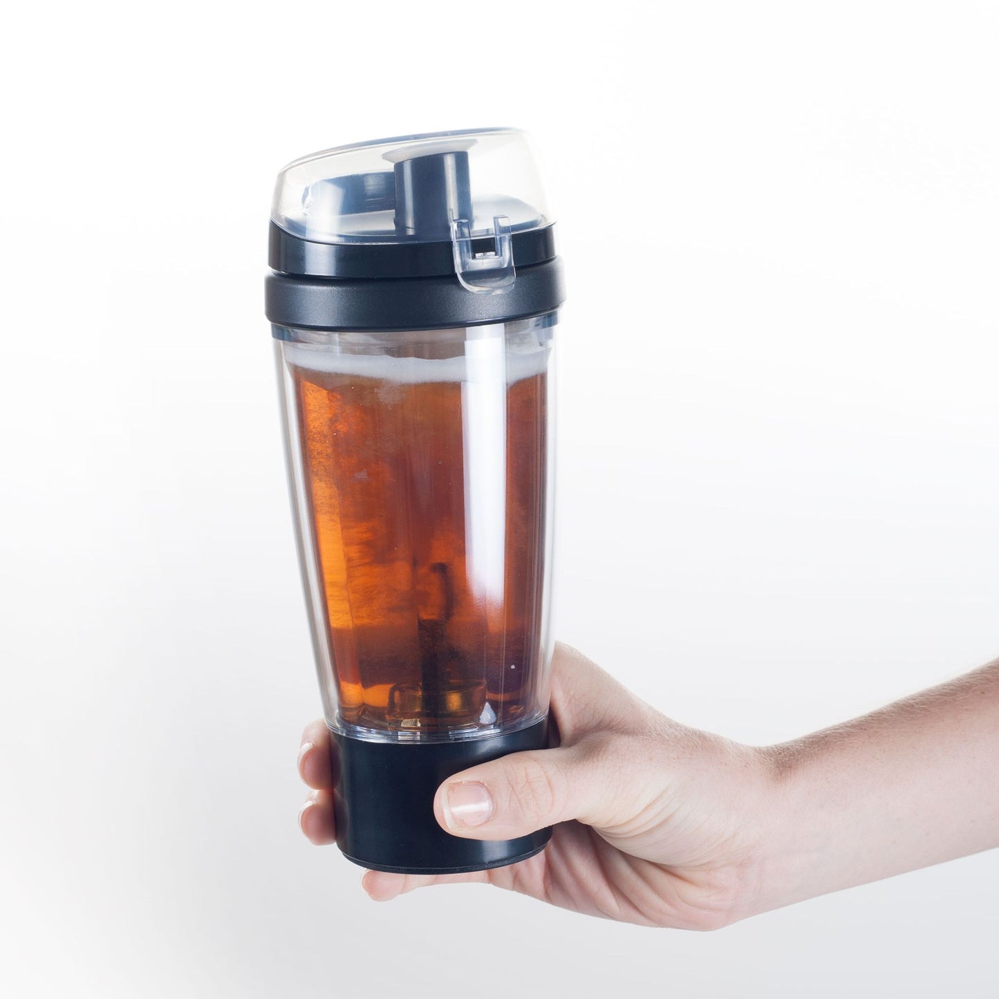 Chef Buddy Auto Mixing Travel Mug with Tornado Action