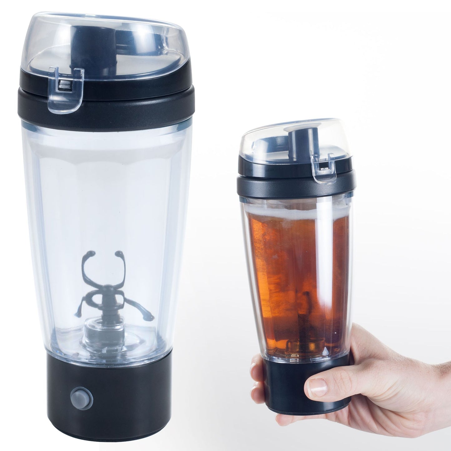 Chef Buddy Auto Mixing Travel Mug with Tornado Action
