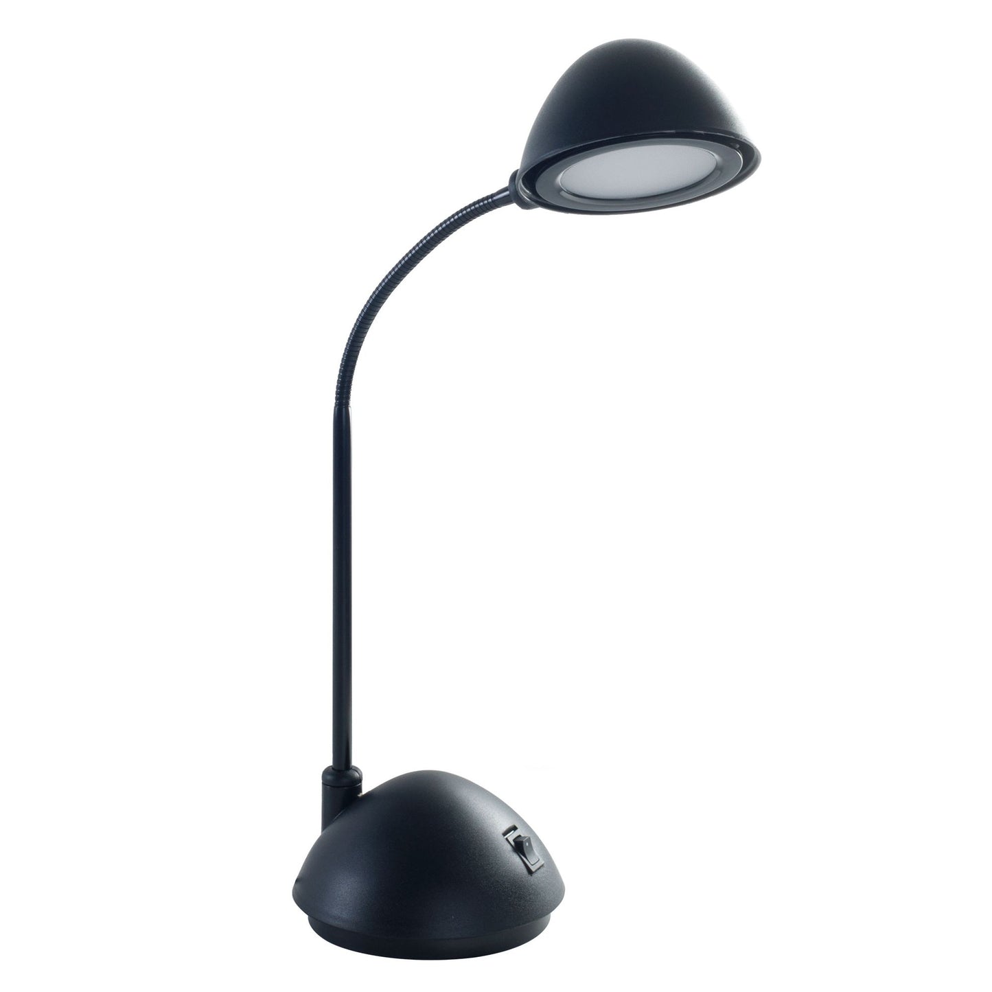 Lavish Home Bright Energy Saving Black LED Desk Lamp